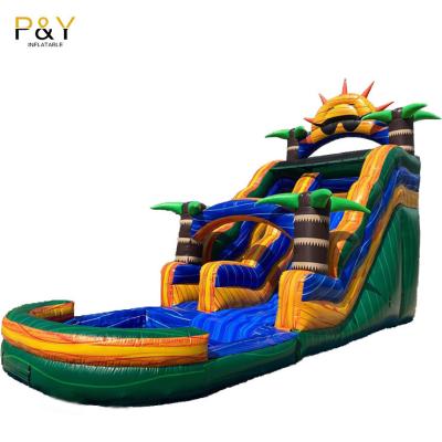 China Commercial Giant Inflatable Water Slide New Design Outdoor/Indoor Jumping Castle Bounce House Bouncy Water Slides for sale