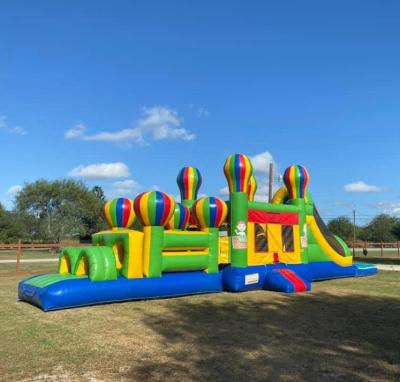 China Party Commercial Outdoor/Indoor Giant Inflatable Obstacle Course Land Obstacle Course Adults Kids Blow Up for sale