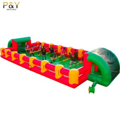 China Human Inflatable Foosball Game Outdoor / Indoor Most Popular Inflatable Commercial Games for sale