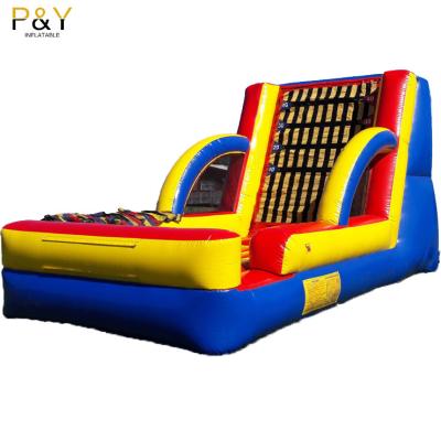 China Inflatable Commercial Game Most Popular Outdoor/Indoor Games Inflatable Hook And Loop Sticky Wall for sale