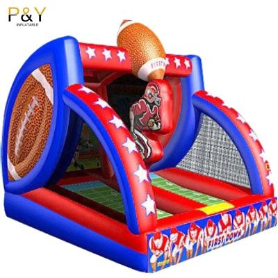 China Outdoor/Indoor Commercial Bouncy Castle Party Child Outdoor Sport Bouncer Jumper Bounce Home First Down Soccer Parties For Kid for sale