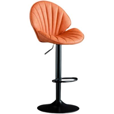 China High Back Bar Chair Lift Chair Reception Chair Bar Stool Modern Simple Adjustable Back Bar Chair High Back Stool for sale