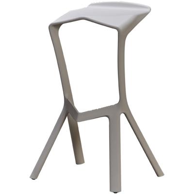 China Modern Cheap Wholesale PP Hotel Plastic Cafe Dining Chair Modern Outdoor Plastic Bar Chair for sale