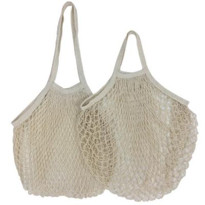 China reusable shopping net shopping bag net shopping bag cotton mesh cotton gift vegetable bag customized buckle for sale