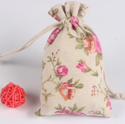 China Wholesale Gift Rose Canvas Bag Colorful Printed Bag Canvas Mosquito Repellent Bag for sale