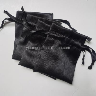 China Wholesale Drawstring Pouch Jewelry Bag Satin Bags For Hair Bundles Cosmetic Pouch Satin Drawstring Bag Cosmetic Binding Packaging for sale