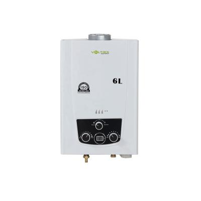 China RV Pakistan hot sale 6 liter low pressure LPG water heater with LED display for sale