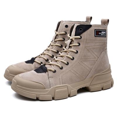 China Anti-Smell Anti-Smell Resistant Army Men's Canvas Marten Soldier Boots Safety Work Man Military Winter Increasing Boots for sale