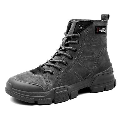 China Fashion Men Anti-Smell Women Work Casual Shoes Classic High Quality Outdoor Rise Tactical Military Boots for sale