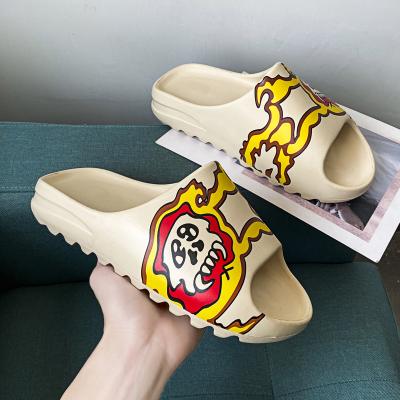 China 2021 Sunny Kawaii Home Soft Slides Recyclable Women's Bear Summer Flip Flops Sandals Platform Casual Bedroom for sale