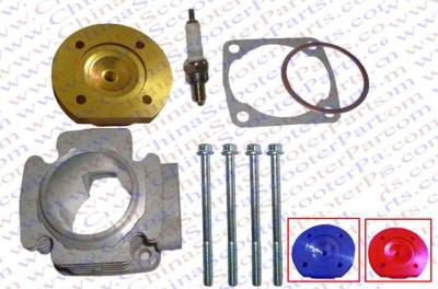 China Performance Cylinder Head Kit Big Bore Kit for 47CC 49CC Mini Dirt Pit Bike Parts CY051 for sale