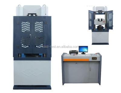 China WAW-600B 600kN Servo Hydraulic Universal Hardware Tensile Testing Machine Steel Tensile Price for sale