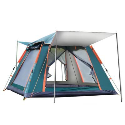 China Extended Type Family 1.2 -1.5 Meter Fully Automatic Quick Opening Travel Picnic Outdoor Gathering Tent for sale