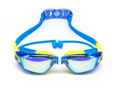 China Novelty UV Waterproof Kids Anti Fog Protection Anti Fog Swimming Goggles No Silicone Sports Leaking Eyewear for sale