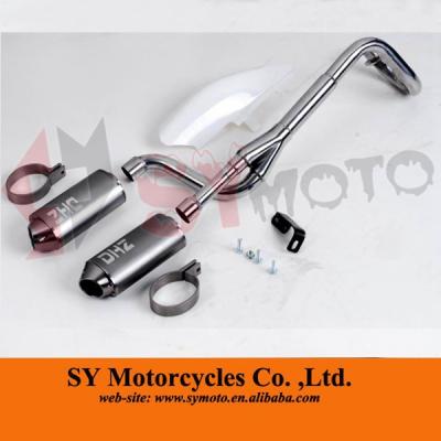 China Alloy Big Bore Dual Exhaust System Twin Muffler For CRF Mine Bike for sale