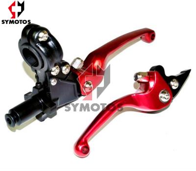 China Pit Bike Clutch Brake Lever CNC Dirt Bike Brake Lever Racing Sthort Size for sale