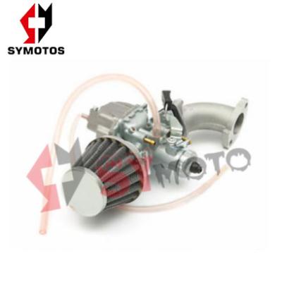 China Aluminum And Zinc Alloy Pit Bike Parts Engine Carburetor Kits With Intake Pipe And Air Filter for sale