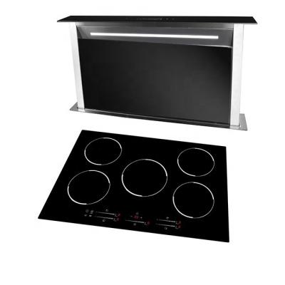 China Hotel 77/90cm 5 Burner Built In Induction Hob for sale