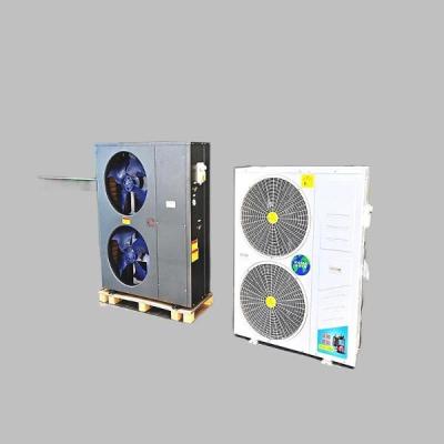 China Commercial Domestic Monoblock EVI Air Source Heat Pump R32 Inverter Heat Pump For Floor Radiator Fan Coil House Heating Cooling for sale