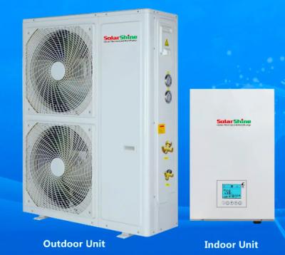 China EVI Commercial Inverter Low Ambient Warmepumpe Heat Pump Split Room Temperature Heat Pump for sale