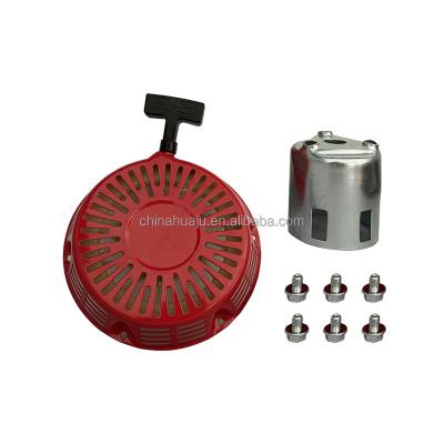 China Hotels Recoil Starter Pull Starter Red Recoil Cover 11HP 13HP Fit For Honda GX340 GX390 GX610 Engine for sale