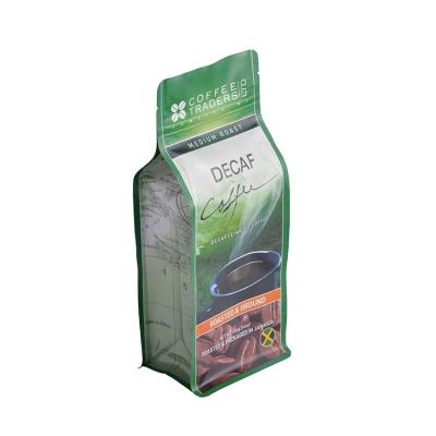 China Tea Packaging Bag Coffee Beans Packaging Aluminum Foil Pouch Moisture Proof Holder Up Coffee Pouch With Valve for sale