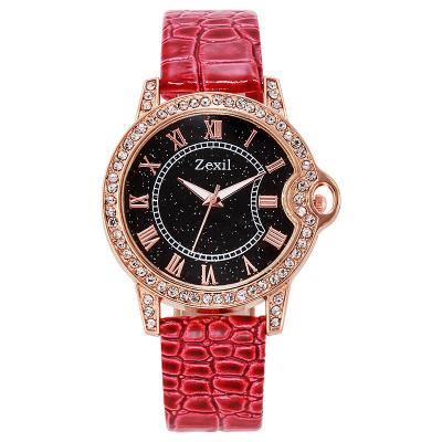 China New business ladies watch luminous starry temperament queen diamond sky quartz watch for sale