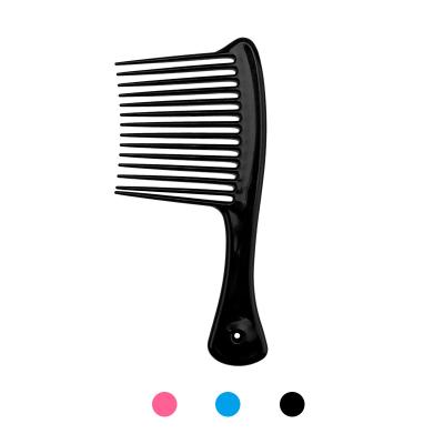 China Antistatic. Heat Resistant Plastic Extra Wide Tooth Detangling Comb For Long Thick Wet Hair for sale