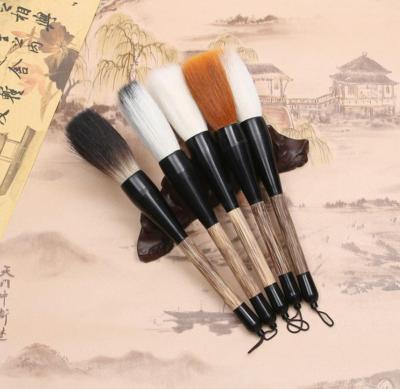 China Chinese Ancient Inscription Brush Handmade Chinese Calligraphy Goat Hair Writing Painting Brush for Beginners for sale