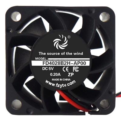 China 40mm Plastic 4028 DC 12v 24v 40x40x28mm High Power Air Circulation Supercharged Axial Fan For Inverter for sale