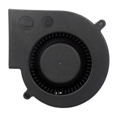 China Plastic Blower Air Circulation 3000rpm 9733 High Speed ​​Brushless DC 97x97x33mm 12v 24v Cooling Small Centrifugal Fan for sale