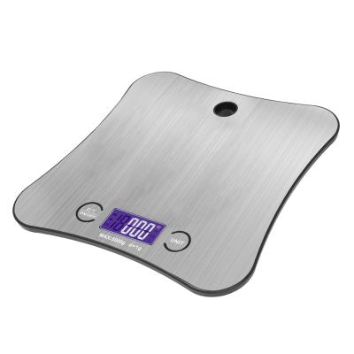 China WITH LID A12-0021 Premium Quality Digital Scale App Food Stainless Smart Nutrition Weighing Kitchen Scale for sale