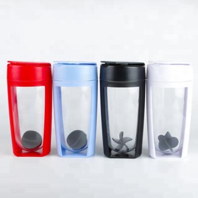 China Wholesale Viable Stainless Steel Ball Protein Shaker Bottle Plastic Sport Water Bottle B30-0169 for sale