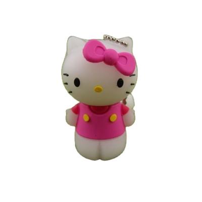 China Lovely USB Mini Cartoon Pendrive Flash Memory Stick Rubber Disk Hello Kitty Slipper Shoe Pen Drive 4GB 8GB 16GB 32GB 64GB for sale