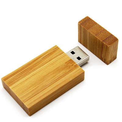 China 100% Satisfactory Mini USB 2.0 Interface 8GB 32GB 128GB Custom Laser Engraved Logo Rectangular Shape Usb Sticks Wooden Flash Drive 64GB for sale