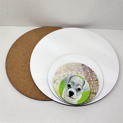 中国 Factory price viable low MOQ sublimation heat resistant 15in place mats and table mats new2020 販売のため