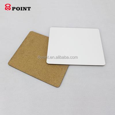 China Sustainable Sublimation MDF Custom Printed Cork Place Mats 230*190 Or Custom Size Te koop