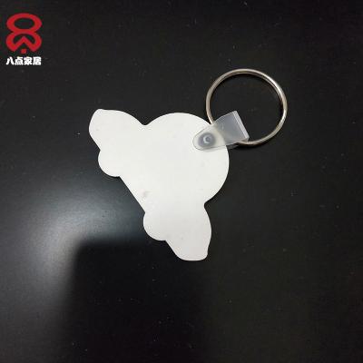 中国 Blank 8point Precious Space Ship DIY Printing Sublimation MDF Wood Keychains For Decoration 販売のため