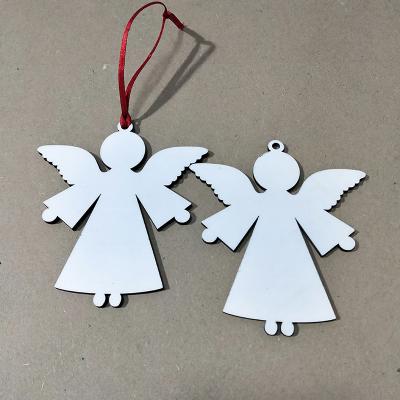 China Reusable Christmas Tree Ornament Christmas Item Type Christmas Ornaments Angel Shape With Wigs for sale