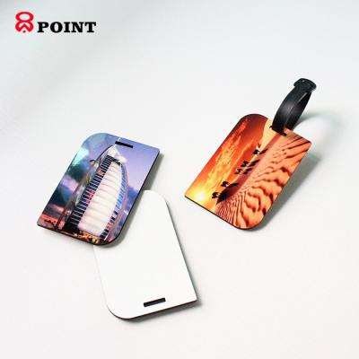 China Eco-firendly/Different Design/High Quality Personalized Wooden Baggage Tag Luggage Tags Travel Identifier Blank Sublimation Tags for sale