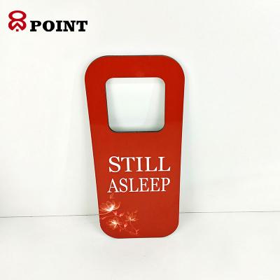 China Simple Modern Do Not Disturb Sublimation MDF Customize Logo Hotel Wooden Door Hangers for sale