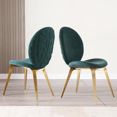 China Roestvrij staal Luxe Eetkamer stoelen Ballroom stoelen OEM ODM Te koop