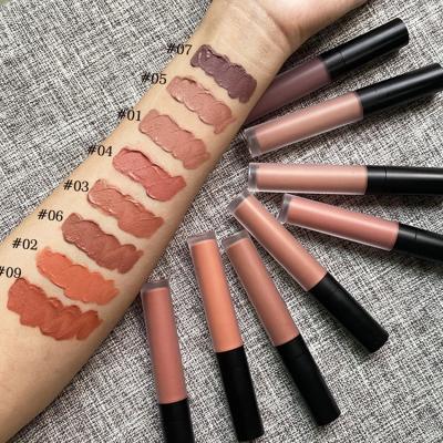 China Sunscreen New Arrival Non-sticky Cup Mask Lip Gloss Seller Waterproof Nude Matte Liquid Lipstick Private Label for sale