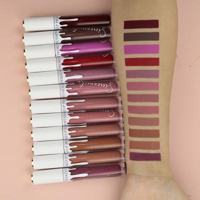 China 100% Natural Vegan Liquid Lasting Cruelty Lipstick Moisturize Free Custom Liquid Lipstick for sale