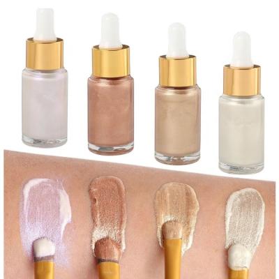 China Waterproof Glow High Pigment Cruelty Free Effectively Brighten To Peel Private Label Liquid Makeup Custom Highlight Bar for sale