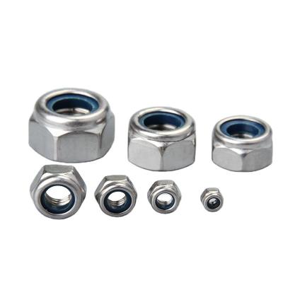 China Heavy industry stainless steel foreign best-selling nylon lock nut din980/din982/din985 for mechanical hardware for sale