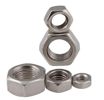 China Hot Selling Heavy Industry Products In North America A2-70 / A4-70 DIN934 Stainless Steel Hex Nut for sale