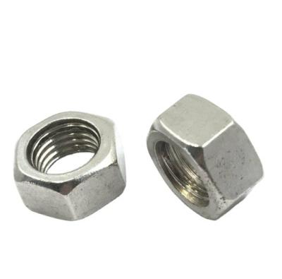 China North America Heavy Industry Hot Selling Products Qualified Stainless Steel SS304 Hex Nut For Mechanical Hardware for sale