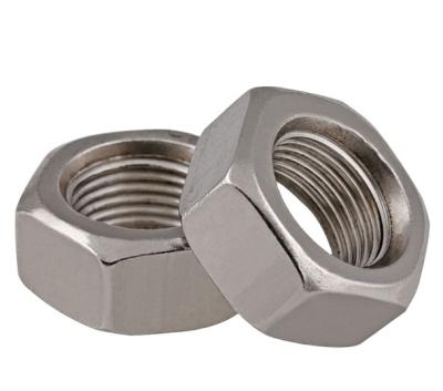 China Heavy industry factory direct sales of high quality stainless steel hex nuts for machinery and equipment for sale