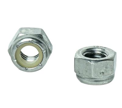 China Heavy Industry 985 A2-70 Stainless Steel Metric Din Insert Nylon Lock Nut For Mechanical Hardware Industry for sale